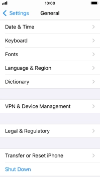 Press Transfer or Reset iPhone. Press Transfer or Reset iPhone.