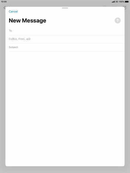 Press To: and key in the first letters of the recipient's name.
