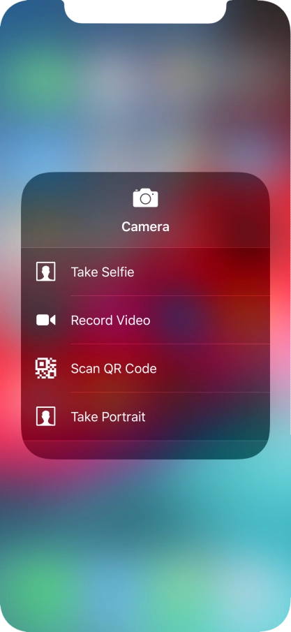 Press the required function and follow the instructions on the screen to use the selected function. Press the required function and follow the instructions on the screen to use the selected function.