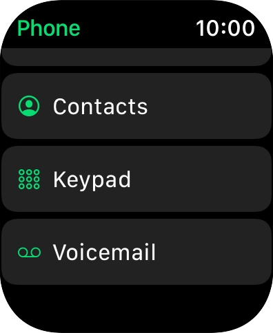 Press Keypad.