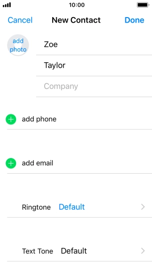 Press add phone. Press add phone.