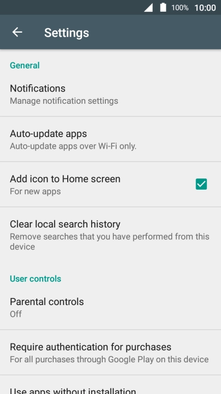 Press Auto-update apps.
