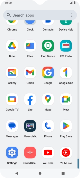 Press Play Store.