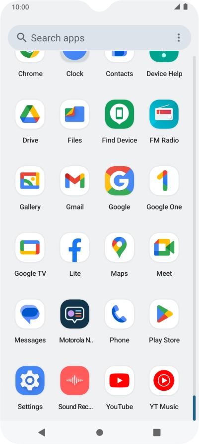 Press Play Store.