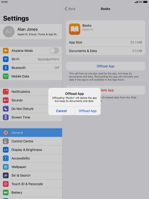 Press Offload App. Press Offload App.