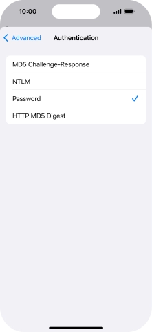 Press Password.
