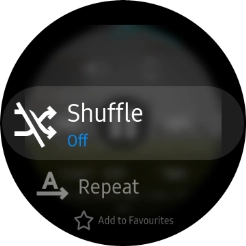 Press Repeat to turn the function on or off. Press Repeat to turn the function on or off.