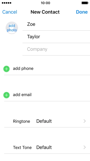 Press add phone. Press add phone.