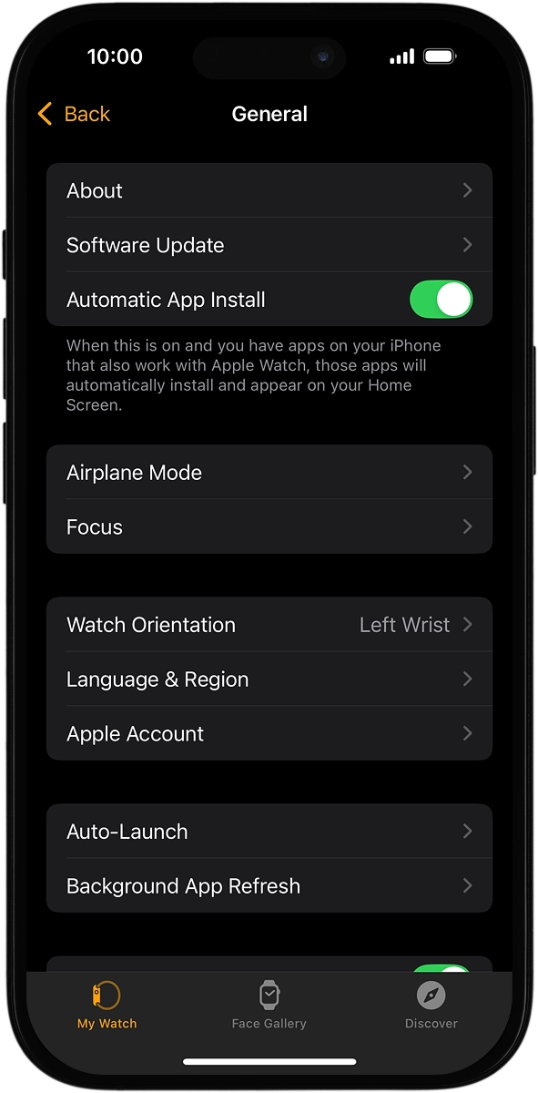 On your phone: Press Language & Region.
