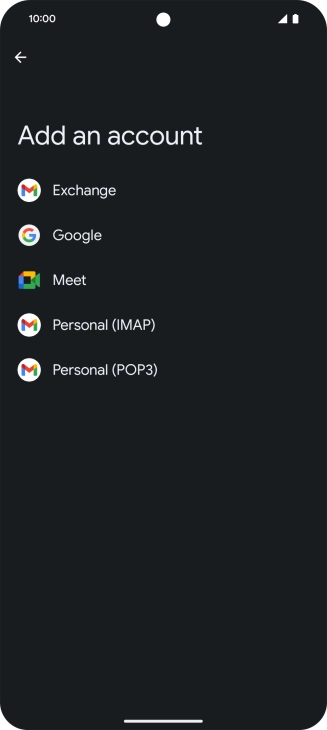 Press Google. Press Google.