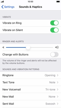 Press Ringtone.