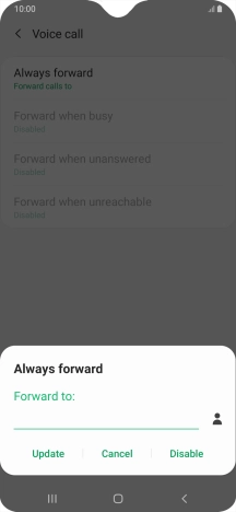 Press Disable.