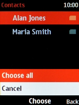 Select Choose all.