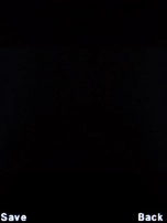 Press the Left selection key to save the picture.