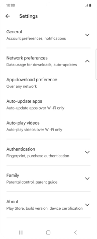 Press Auto-update apps. Press Auto-update apps.