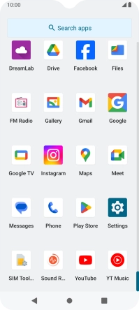 Press Play Store.