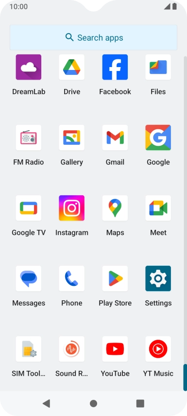 Press Play Store.