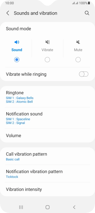 Press Ringtone.