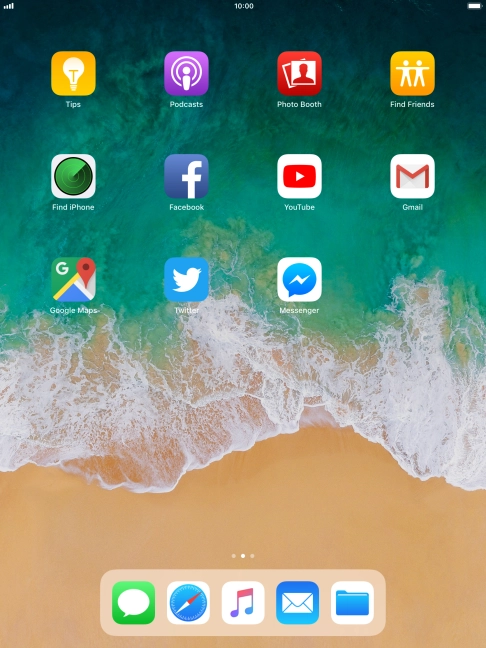 Press and hold the required app until the icons start to jiggle. Press and hold the required app until the icons start to jiggle.