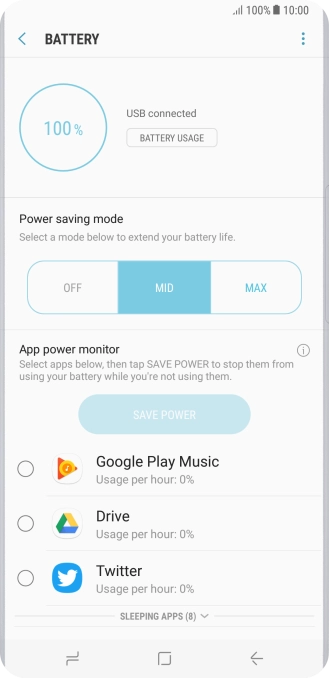 Press the Home key to return to the home screen. Press the Home key to return to the home screen.
