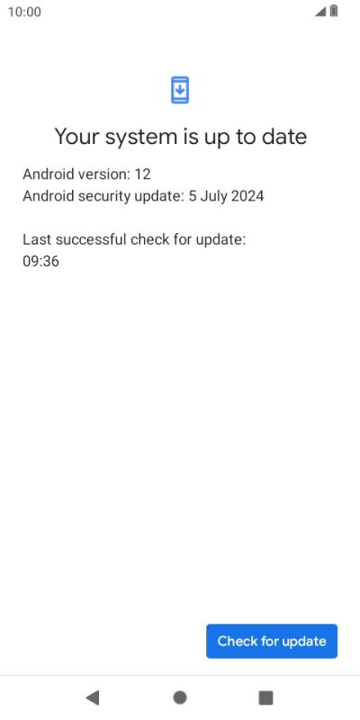 Press Check for update. If a new software version is available, it's displayed. Follow the instructions on the screen to update the phone software. Press Check for update. If a new software version is available, it's displayed. Follow the instructions on the screen to update the phone software.