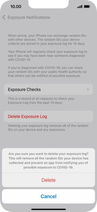 Press Delete.