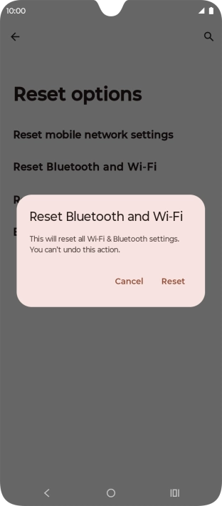 Press Reset.