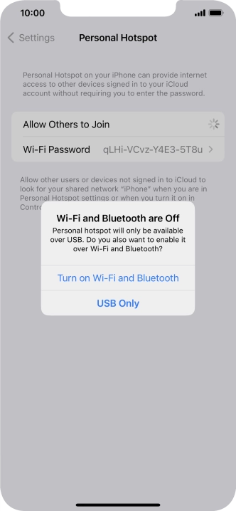 If Wi-Fi is turned off, press Turn on Wi-Fi and Bluetooth. If Wi-Fi is turned off, press Turn on Wi-Fi and Bluetooth.
