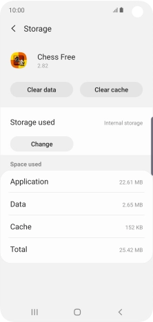 Press Clear cache. Press Clear cache.