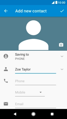 Press Phone and key in the required phone number.