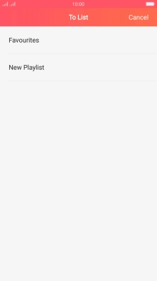 Press New Playlist.