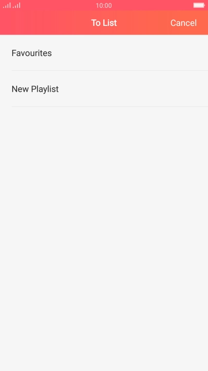 Press New Playlist.