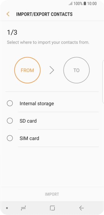 Press SIM card.