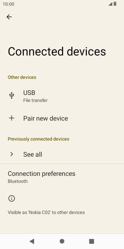 Press Pair new device. Press Pair new device.
