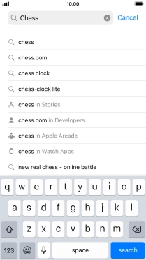 Press search.