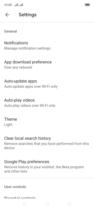 Press Auto-update apps. Press Auto-update apps.