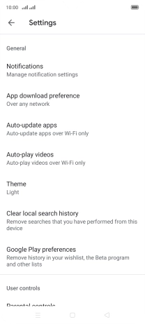 Press Auto-update apps. Press Auto-update apps.