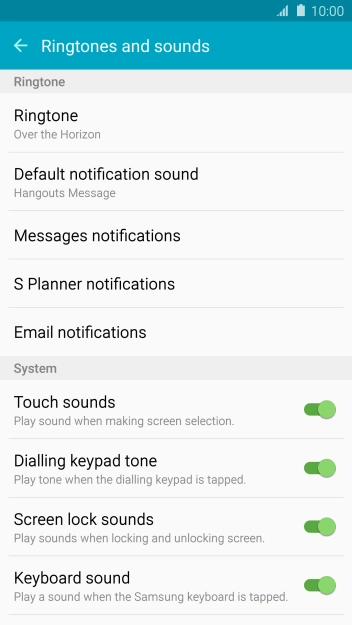 Press Ringtone. Press Ringtone.