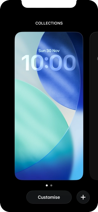 Press the add icon.