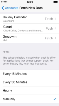 If you turn off the function, press the required setting. If you turn off the function, press the required setting.