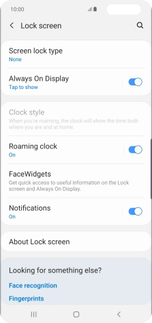 Press the Home key to return to the home screen. Press the Home key to return to the home screen.