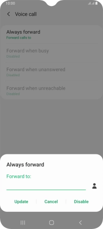 Press Disable.