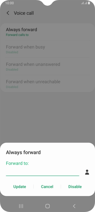 Press Disable.