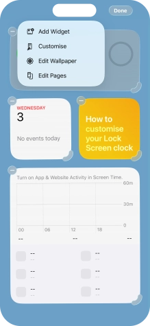 Press Add Widget.