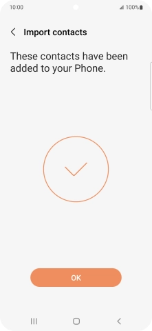 Press OK. Press OK.