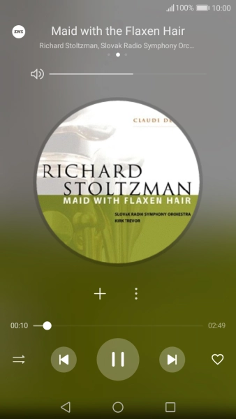 Press arrow right to go to the next audio file. Press arrow right to go to the next audio file.