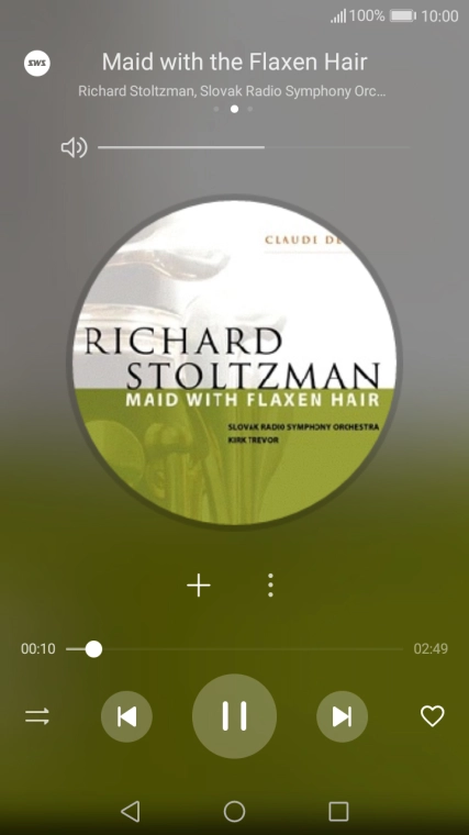 Press arrow right to go to the next audio file. Press arrow right to go to the next audio file.