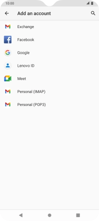 Press Google.