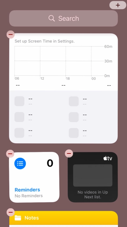Press the add icon.