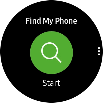 Press Start to send a signal to your phone. Press Start to send a signal to your phone.